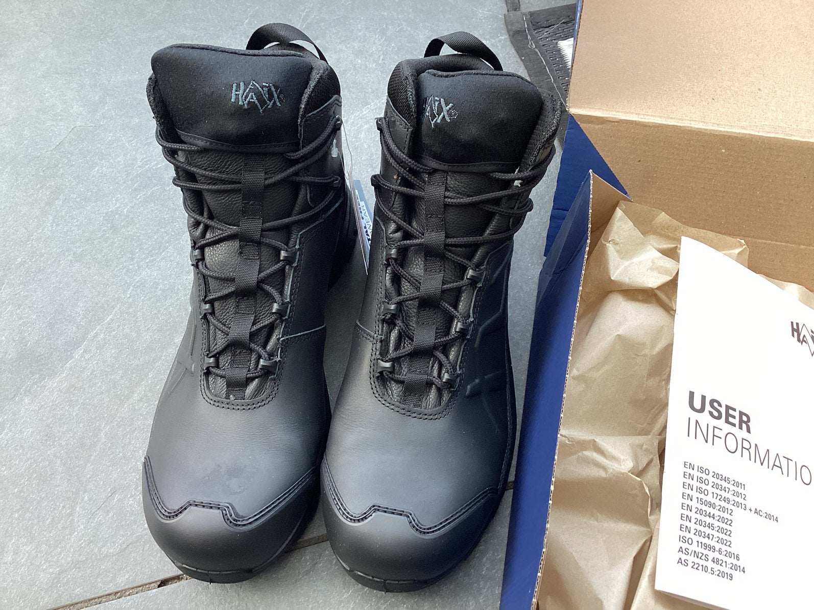 Haix veiligheids werkschoenen., Kleding | Heren, Ophalen of Verzenden, Nieuw, Zwart
