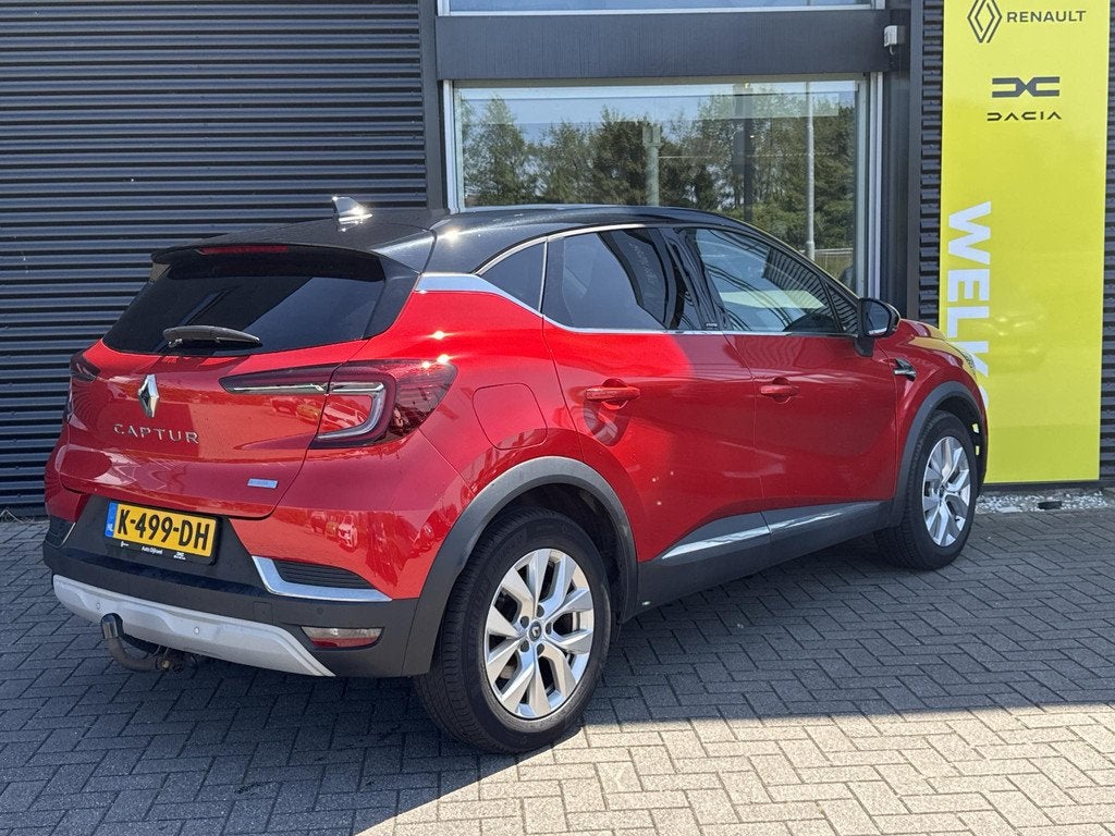 Renault Captur 1.6 E-Tech Plug-in Hybrid 160 Intens Camera,, Stof, Gebruikt, 4 cilinders, Bedrijf