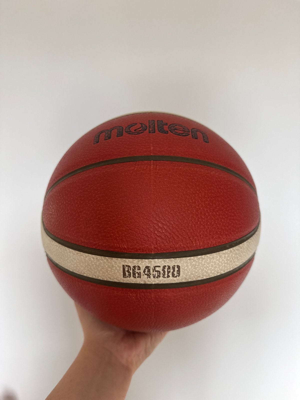 Molten BG4500 FIBA Goedgekeurde Basketbal, Ophalen of Verzenden, Gebruikt, Bal