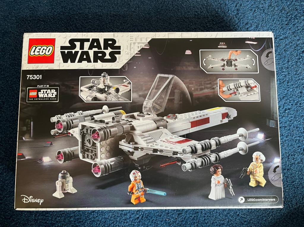 Star wars lego Luke skywalker’s X-wing fighter (75301), Kinderen en Baby's, Speelgoed | Duplo en Lego, Ophalen of Verzenden, Nieuw