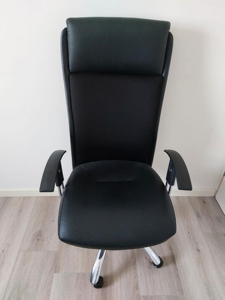 Ergonomische bureaustoel, Ophalen, Zwart
