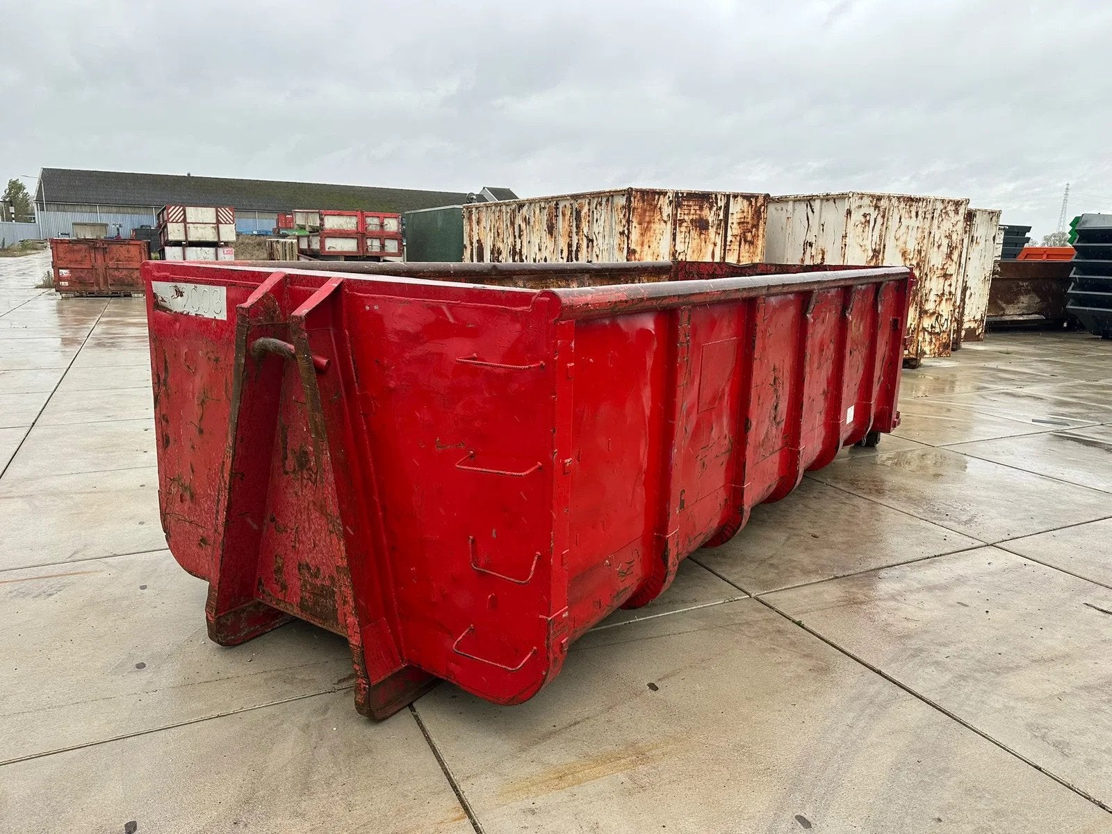 KTK gebruikte 30m3 open container haak systeem