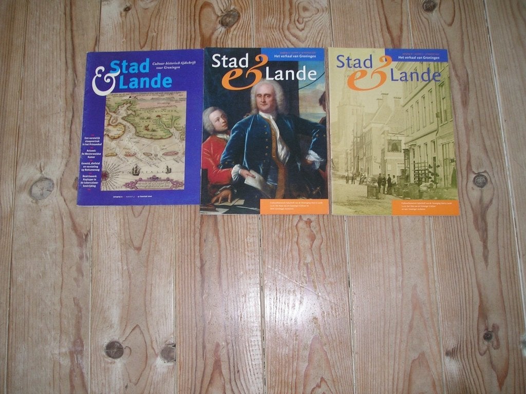 3x Stad & Lande, Ophalen of Verzenden, Gelezen, Groningen
