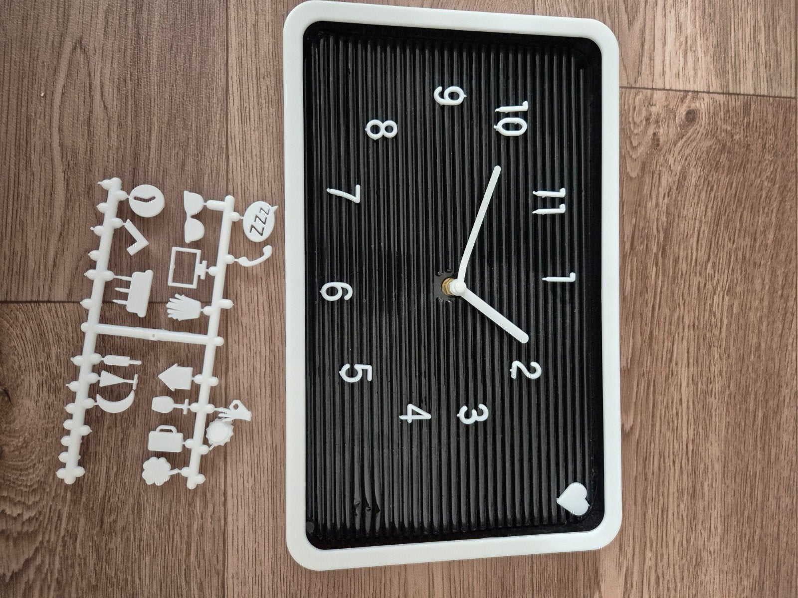 Klok, Ophalen, Wandklok