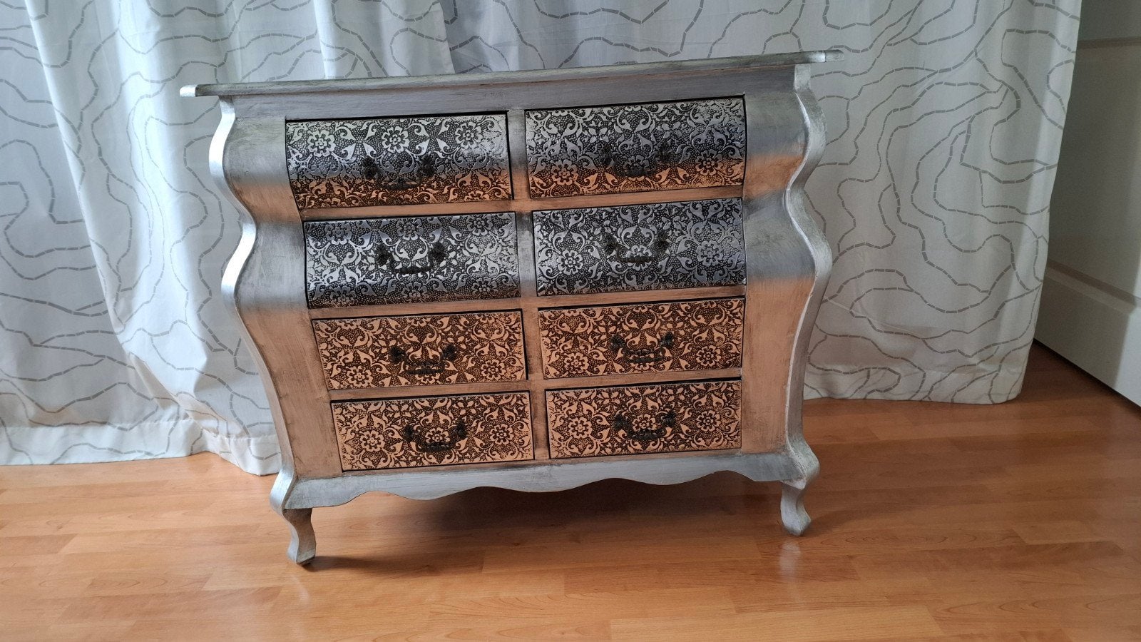Gothic dressoir ladenkast, Ophalen, 5 laden of meer, 50 tot 100 cm, Zo goed als nieuw