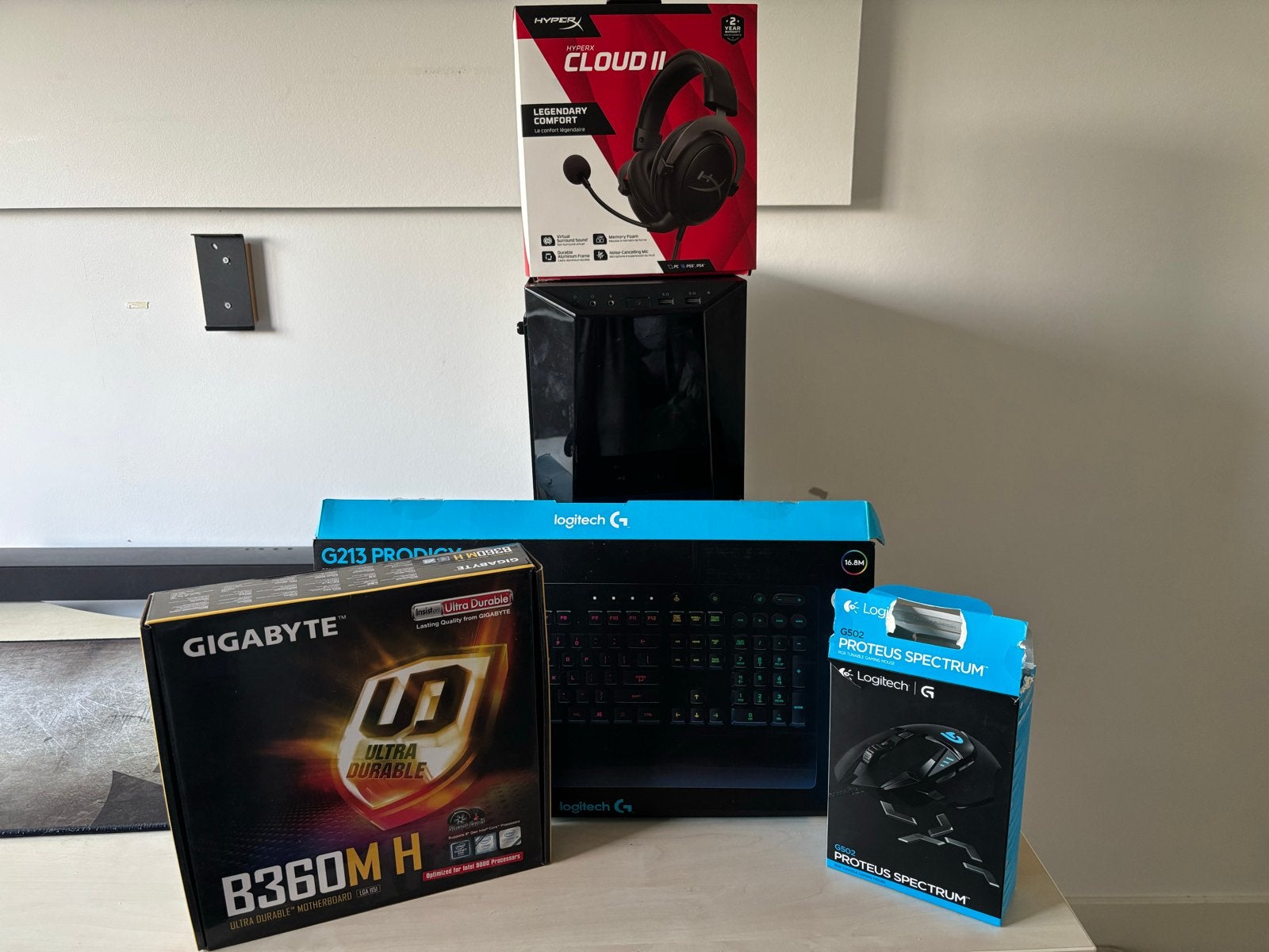 Complete Gaming PC Setup: Intel i5, GTX 1070, 8GB RAM, SSD, Ophalen, Gebruikt, 2 tot 3 Ghz, 8 GB