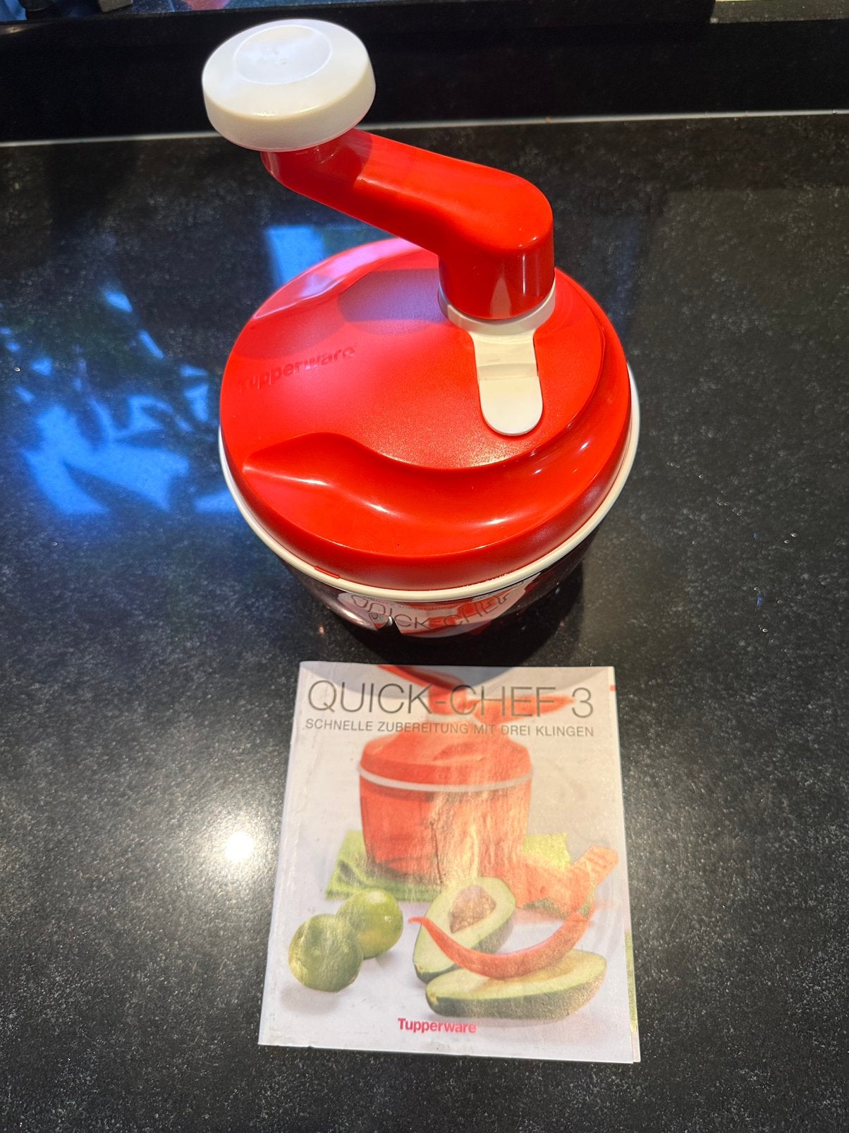 Quick-Chef 3 ,Tupperware, Ophalen, Overige typen, Zo goed als nieuw, Rvs of Chroom