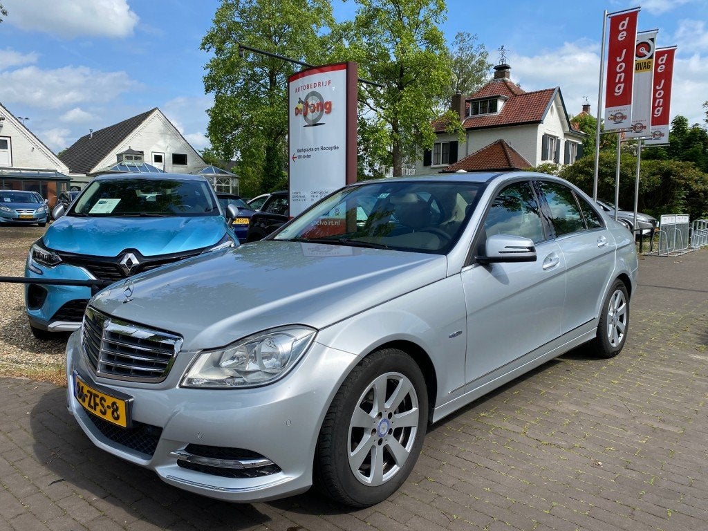 Mercedes-benz C-KLASSE 180 BUSINESS CLASS LPG / NAVI / CRUIS, Voorwielaandrijving, Euro 5, 4 cilinders, 157 pk