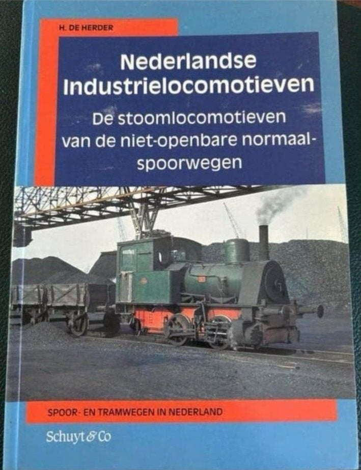 Nederlandse Industrielocomotieven - H. de Herder, Ophalen of Verzenden, Gelezen, Trein