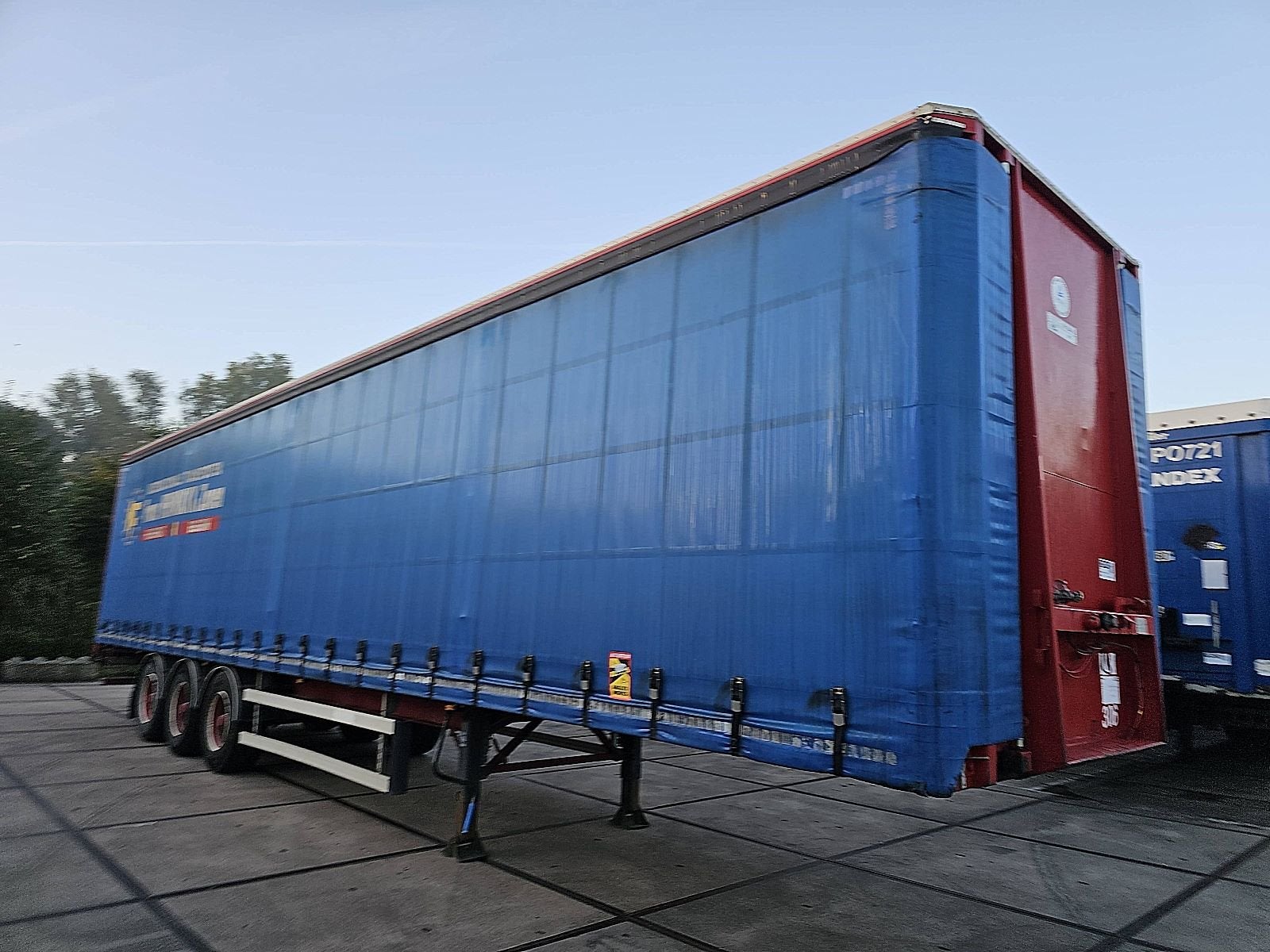 GROENEWEGEN DRO-12-27.3 BPW DRUM BRAKES HARD WOOD FLOOR BE A, Overige kleuren, Bedrijf, Aanhangers en Opleggers, Te koop