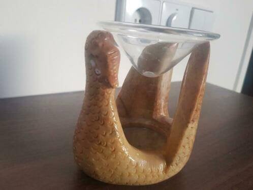 ZWAAN aromabrander voor etherische olie, Ophalen of Verzenden, Zo goed als nieuw, Beige