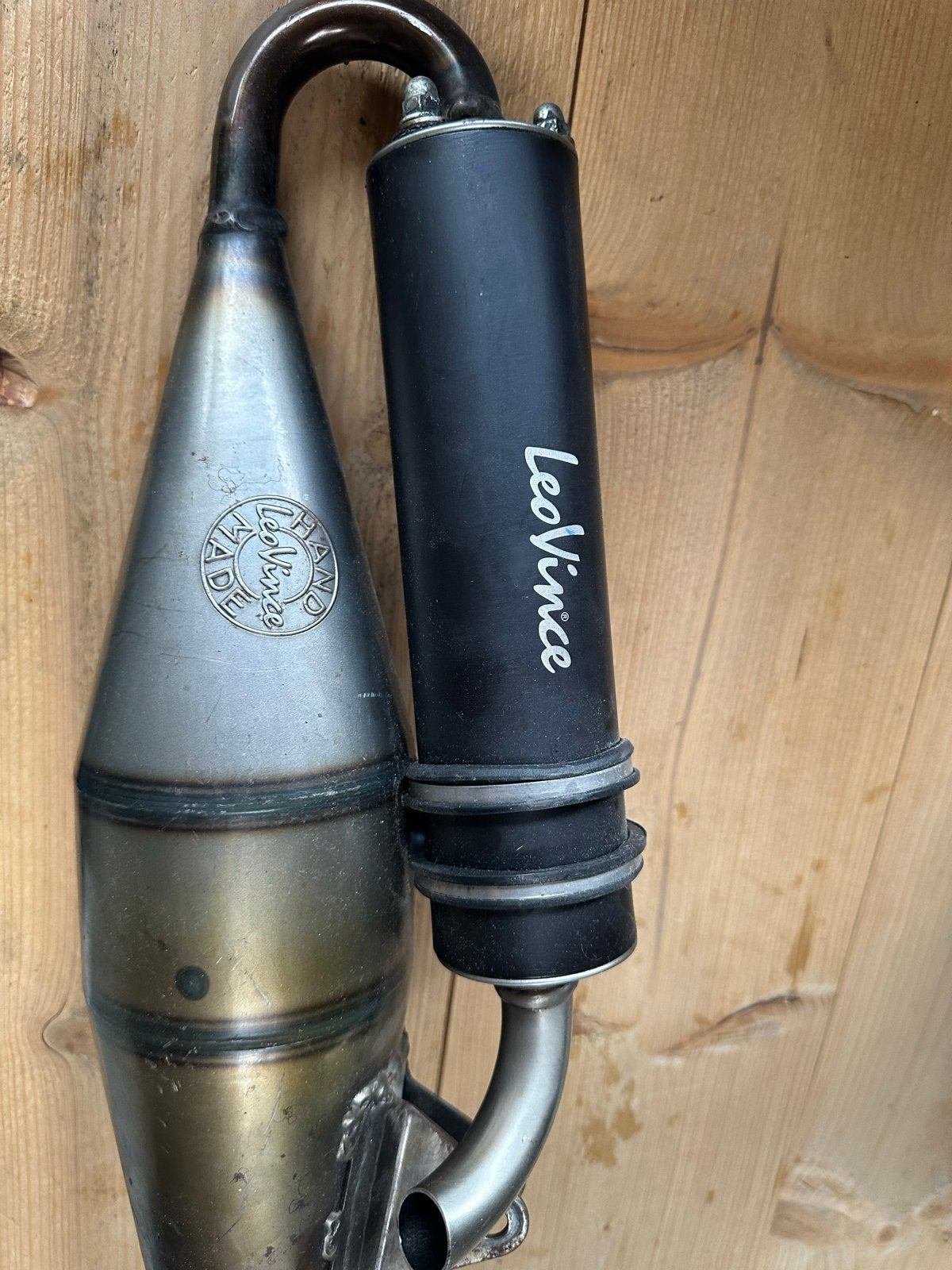 LeoVince Handmade uitlaat voor Yamaha Aerox, Ophalen, Gebruikt, Uitlaat, Yamaha