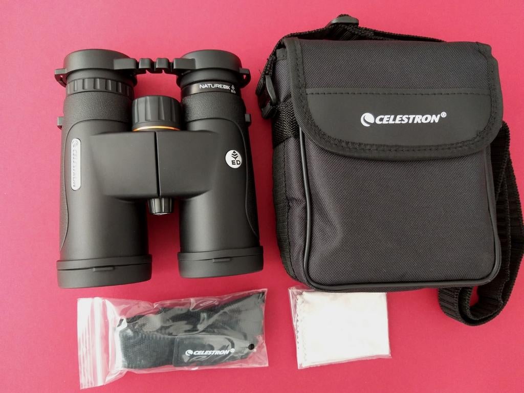 Celestron MatureDX [ED] 8x42 FMC/N2 filled/Fog- Waterproof, Dakkant (recht), Nieuw, Ophalen of Verzenden, 8 tot 12x