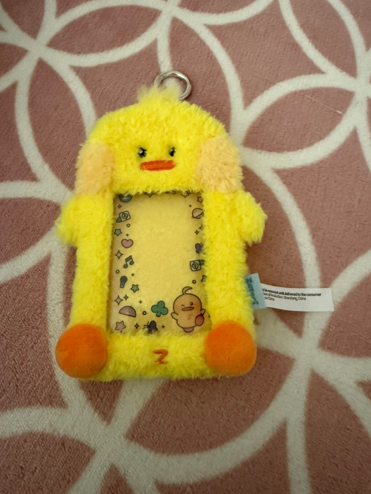 ZB1 Zeroni Taenini Plush Photo Holder Keyring, Ophalen of Verzenden, Zo goed als nieuw