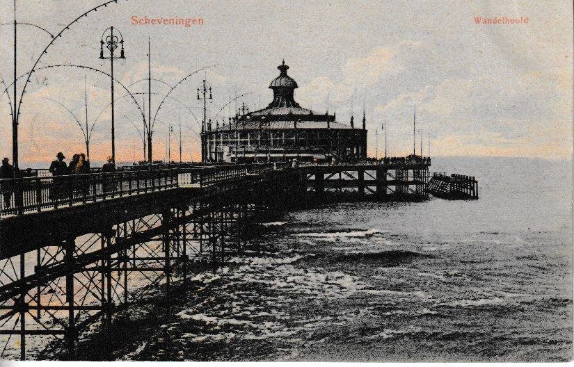 SCHEVENINGEN - WANDELHOOFD, Ophalen of Verzenden, Voor 1920, Gelopen, Zuid-Holland