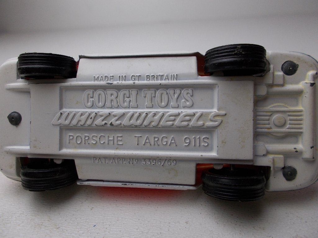 1973 Corgi Toys 509 PORSCHE TARGA 911S DUTCH EXPORT Igst -E-, Ophalen of Verzenden, Zo goed als nieuw, Auto, Corgi
