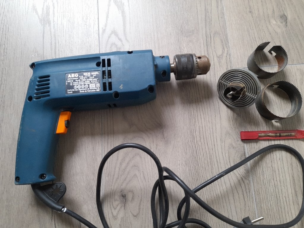 Boormachine te koop, Ophalen of Verzenden, Gebruikt, 400 tot 600 watt, Boormachine