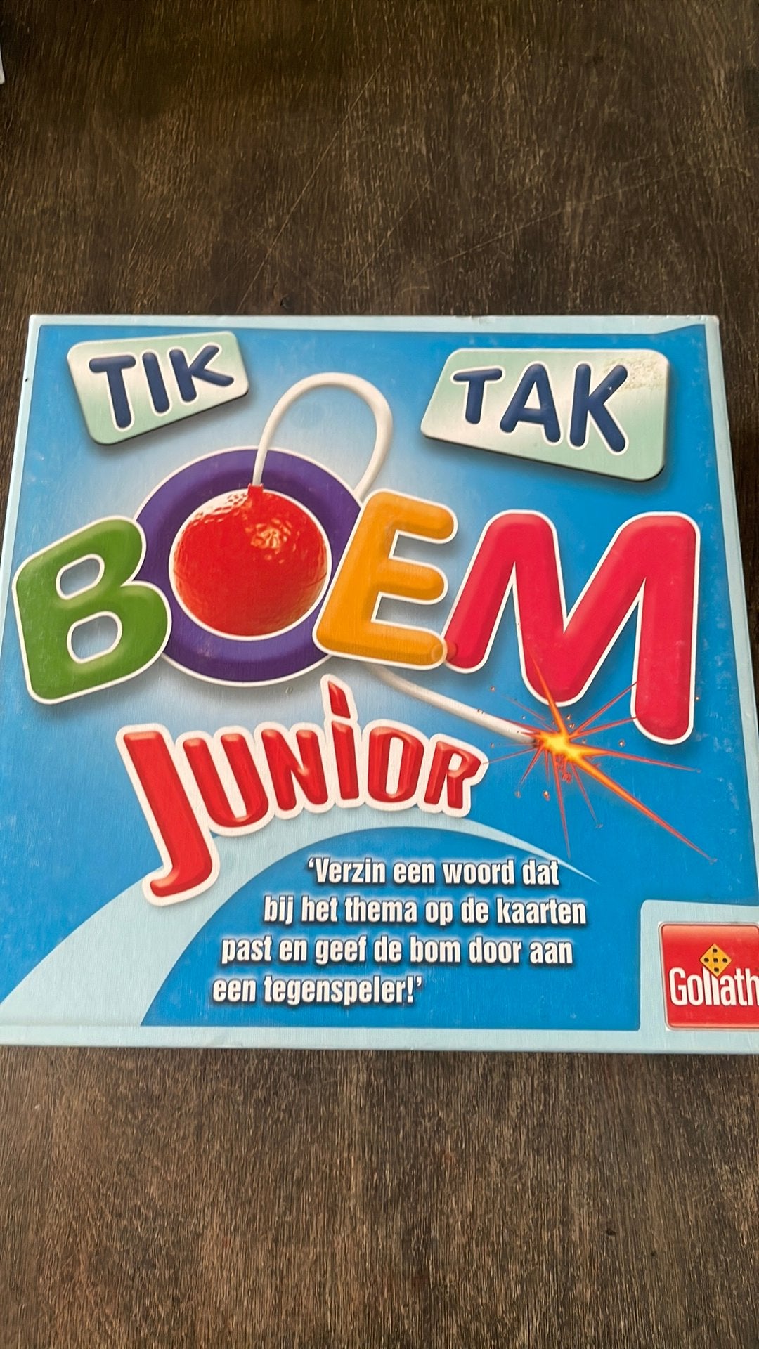 Tik tak boem junior, Ophalen, Zo goed als nieuw