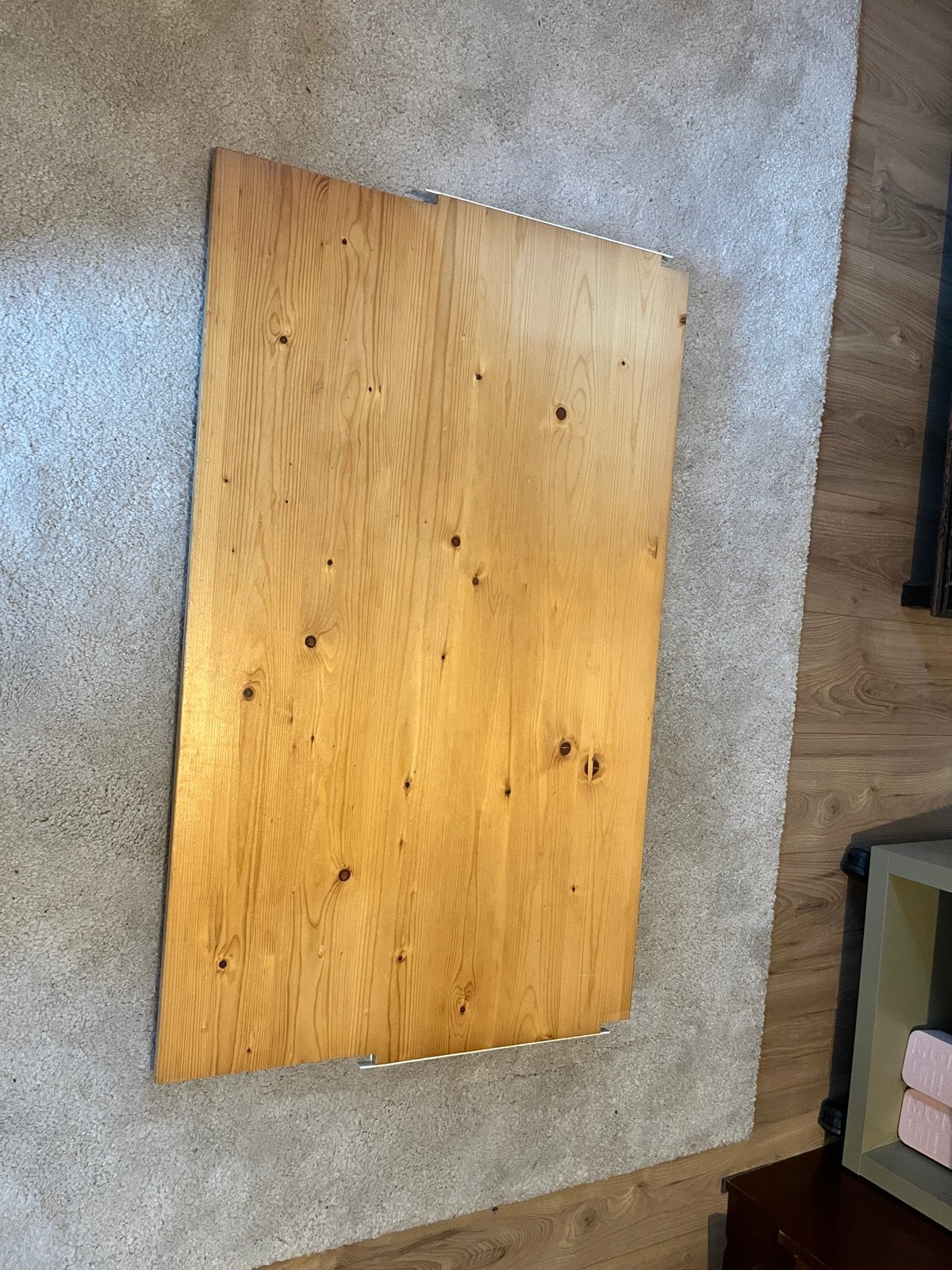 Lundia bureaublad 100x60, Ophalen, Gebruikt, Hout, 100 cm