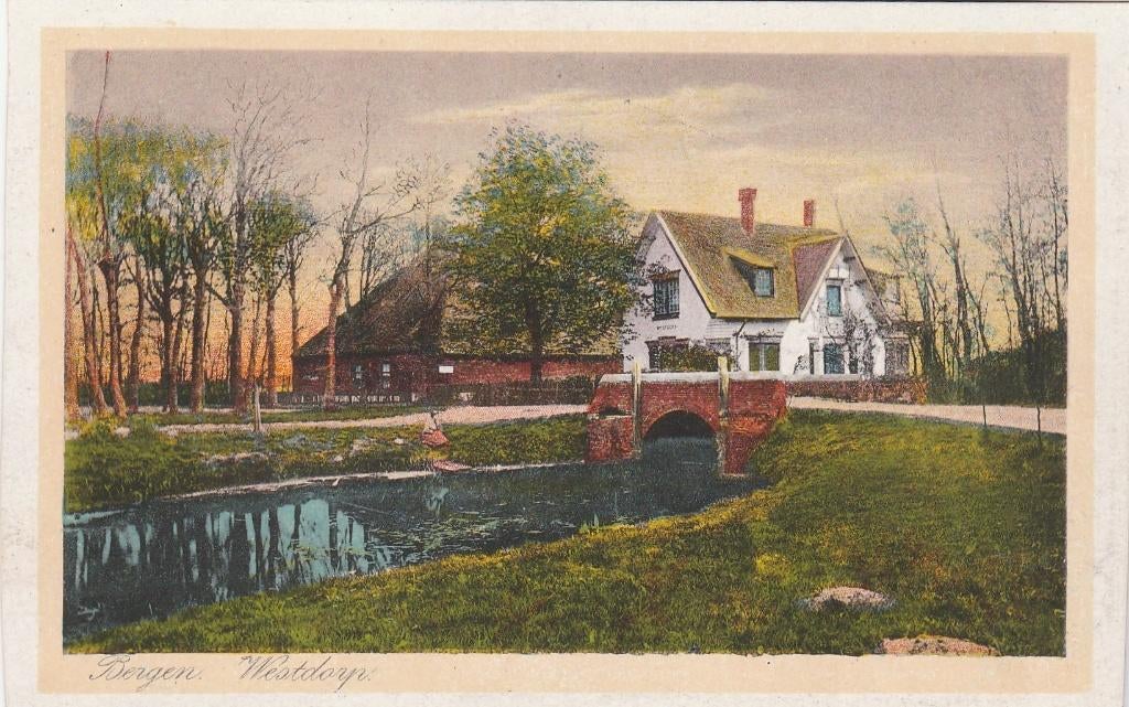 bergen- westdorp, Ophalen of Verzenden, Voor 1920, Noord-Holland