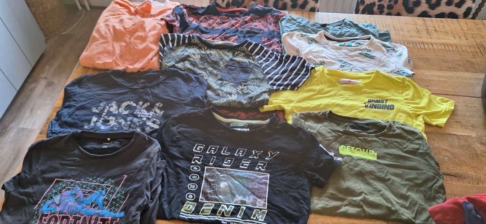 Mega kledingpakket jongens maat 140-158 Vingino Jack&Jones, Ophalen, Gebruikt, Overige maten