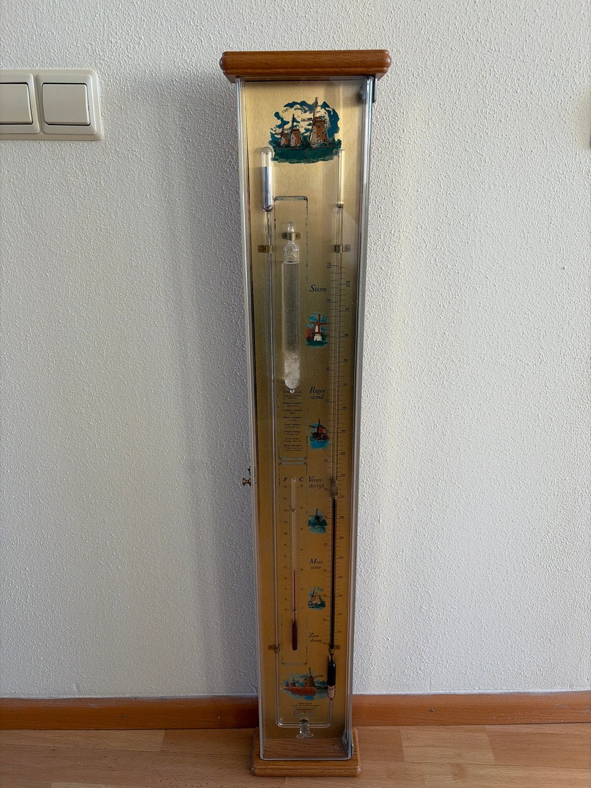 Vintage Barometer/Weerstation - K&K Classic, Ophalen, Zo goed als nieuw, Weerstation