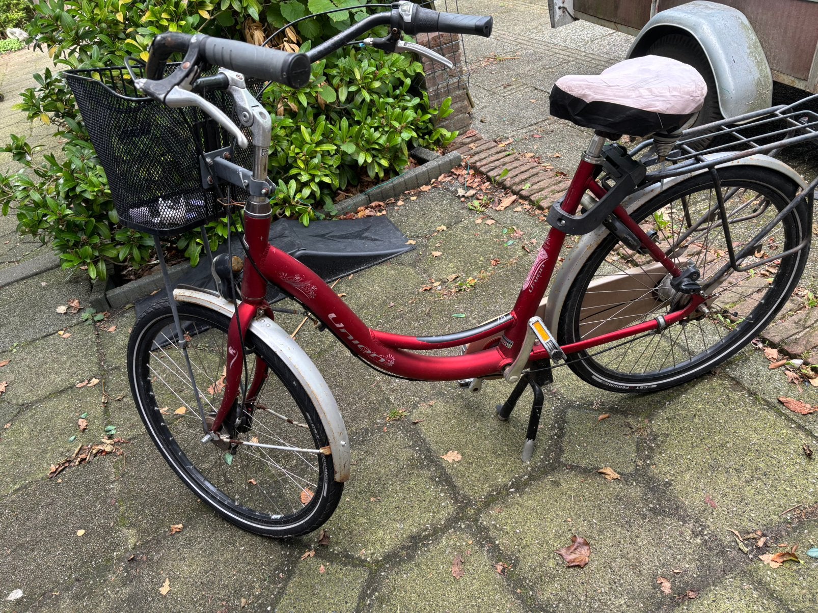 Damesfiets union met versnellingen, Overige merken, Gebruikt, Versnellingen, Ophalen of Verzenden