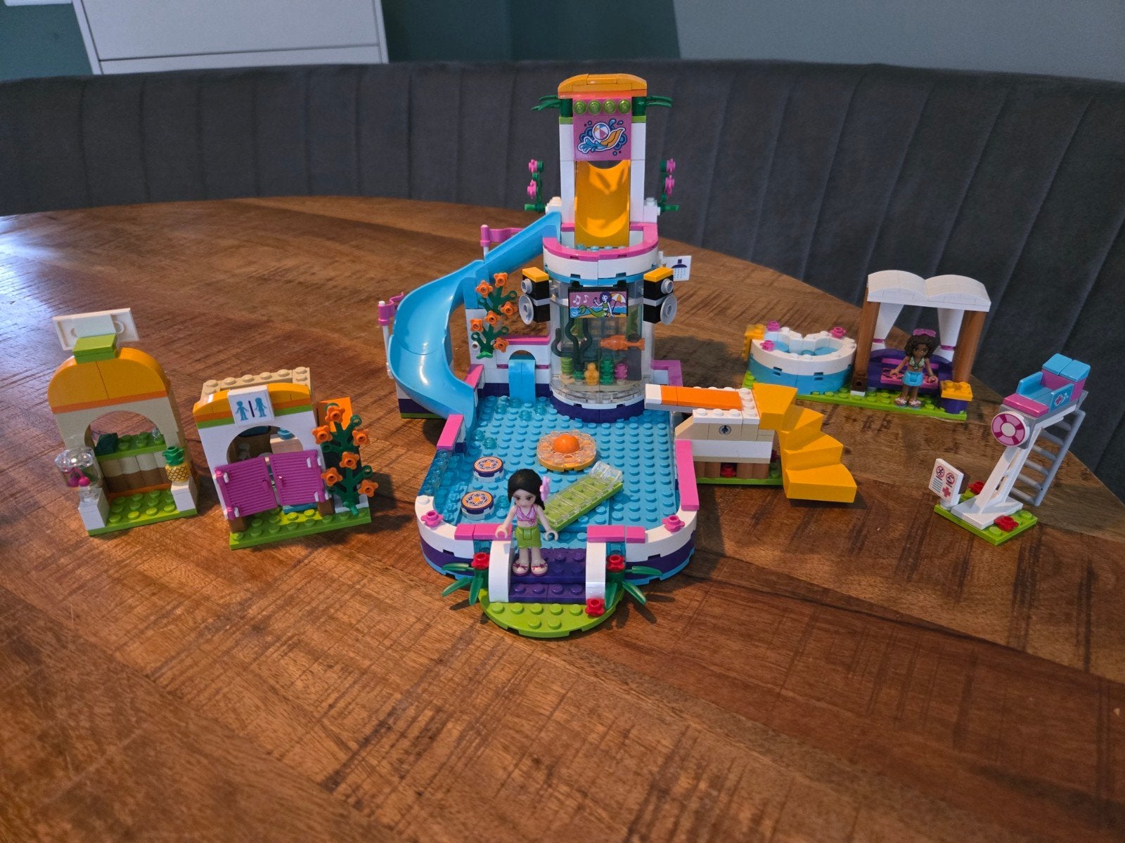 Lego Friends Zwembad van Heartlake City (41313), Lego, Compleet, Friends, Ophalen of Verzenden