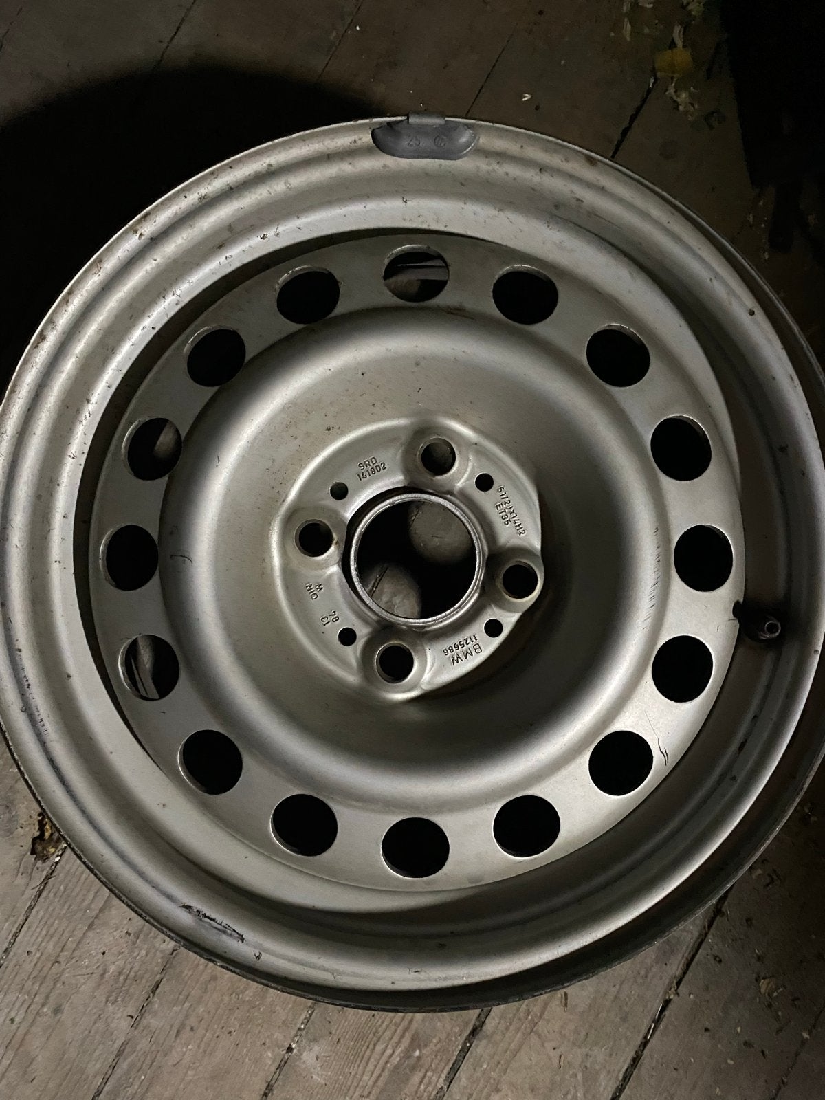 Originele BMW stalen velgen - Gebruikt, Ophalen, Gebruikt