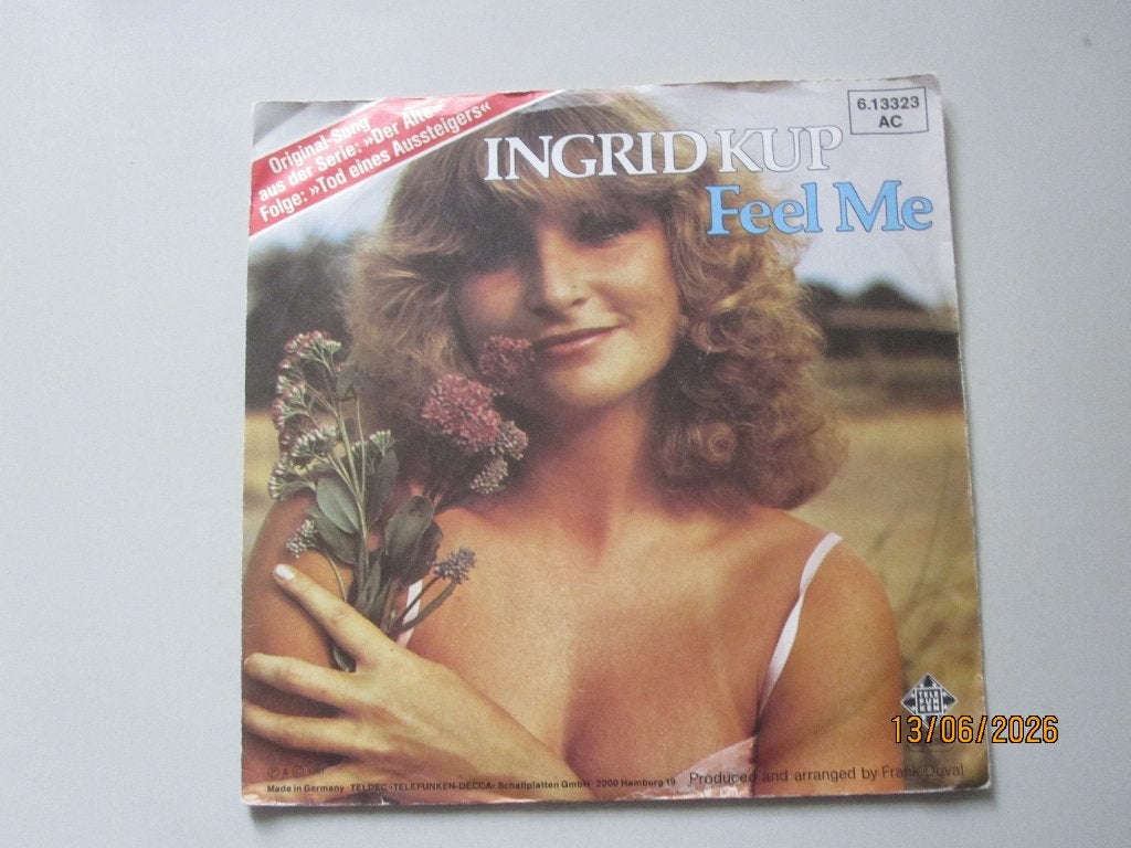INGRID KUP - feel me - vinyl 7", Ophalen of Verzenden, Gebruikt, Pop