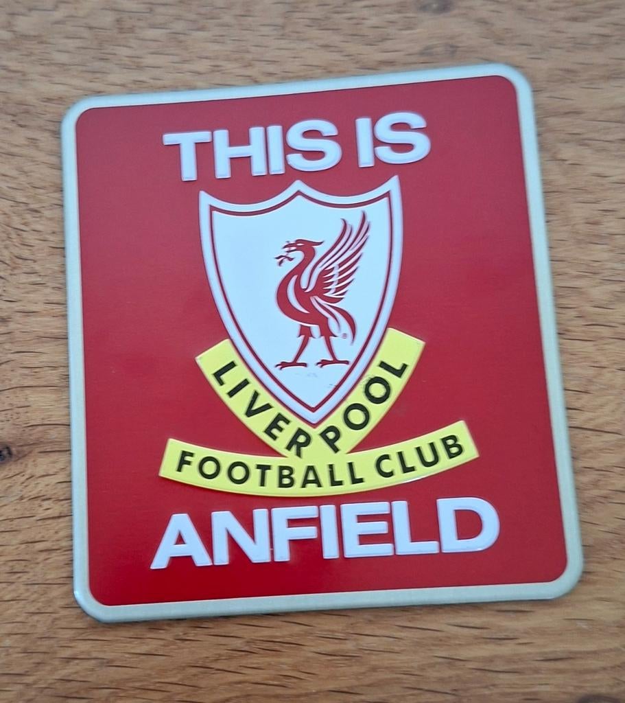 Liverpool koelkastmagneet, Ophalen of Verzenden, Nieuw, Buitenlandse clubs, Shirt