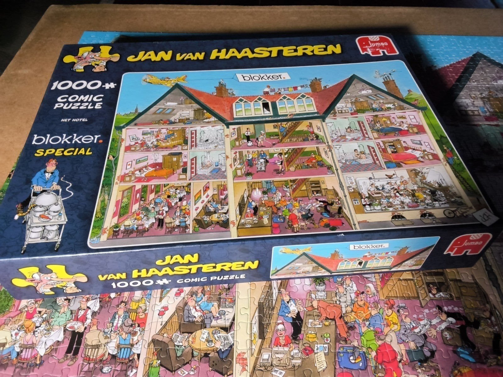 Jan van Haasteren Puzzels .(Ruilen mag ook), Ophalen of Verzenden, 500 t/m 1500 stukjes, Gebruikt, Legpuzzel