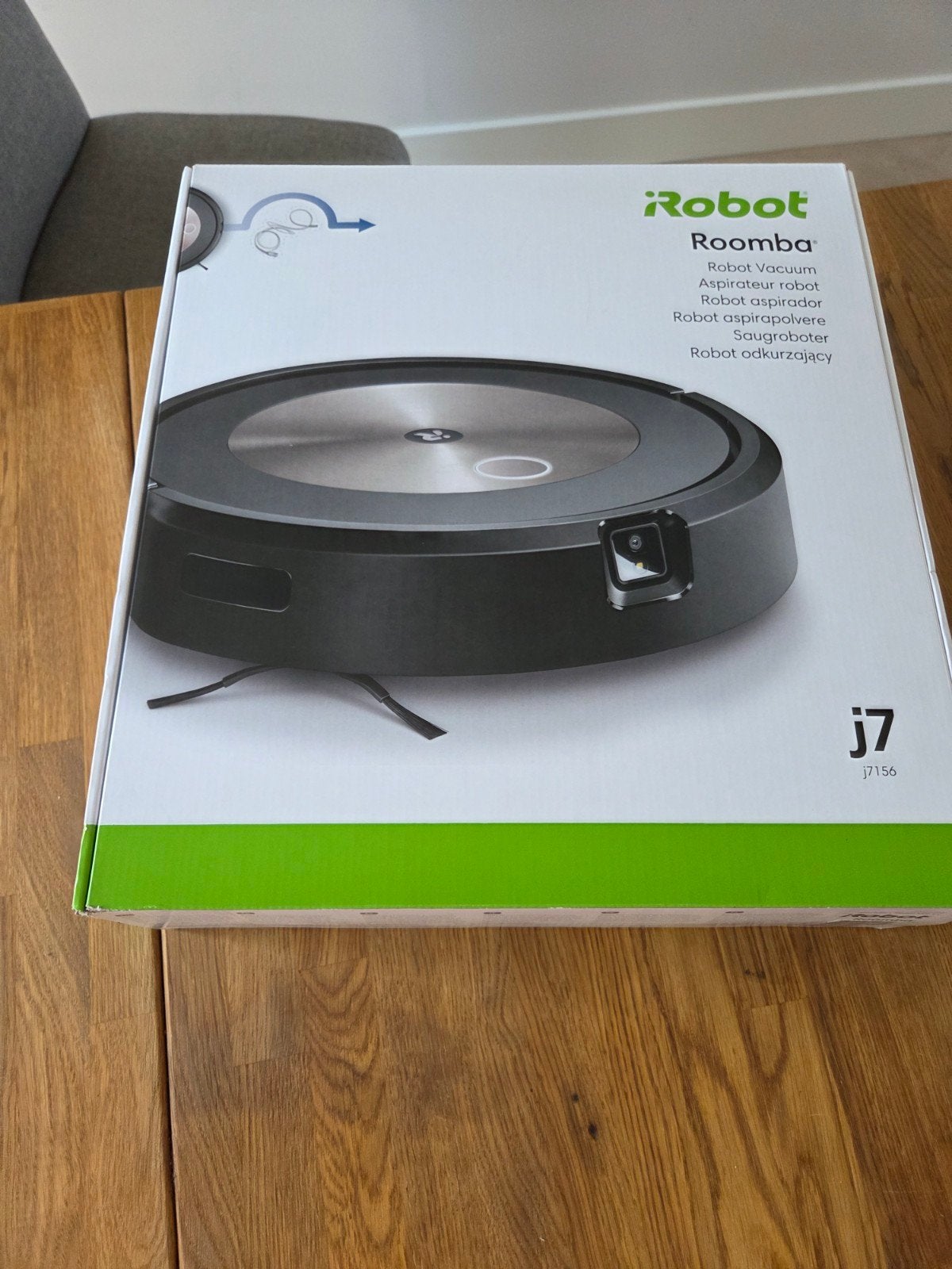 iRobot Roomba J7 Robot Vacuum Cleaner, Witgoed en Apparatuur, Ophalen, IRobot, Zo goed als nieuw, Robotstofzuiger