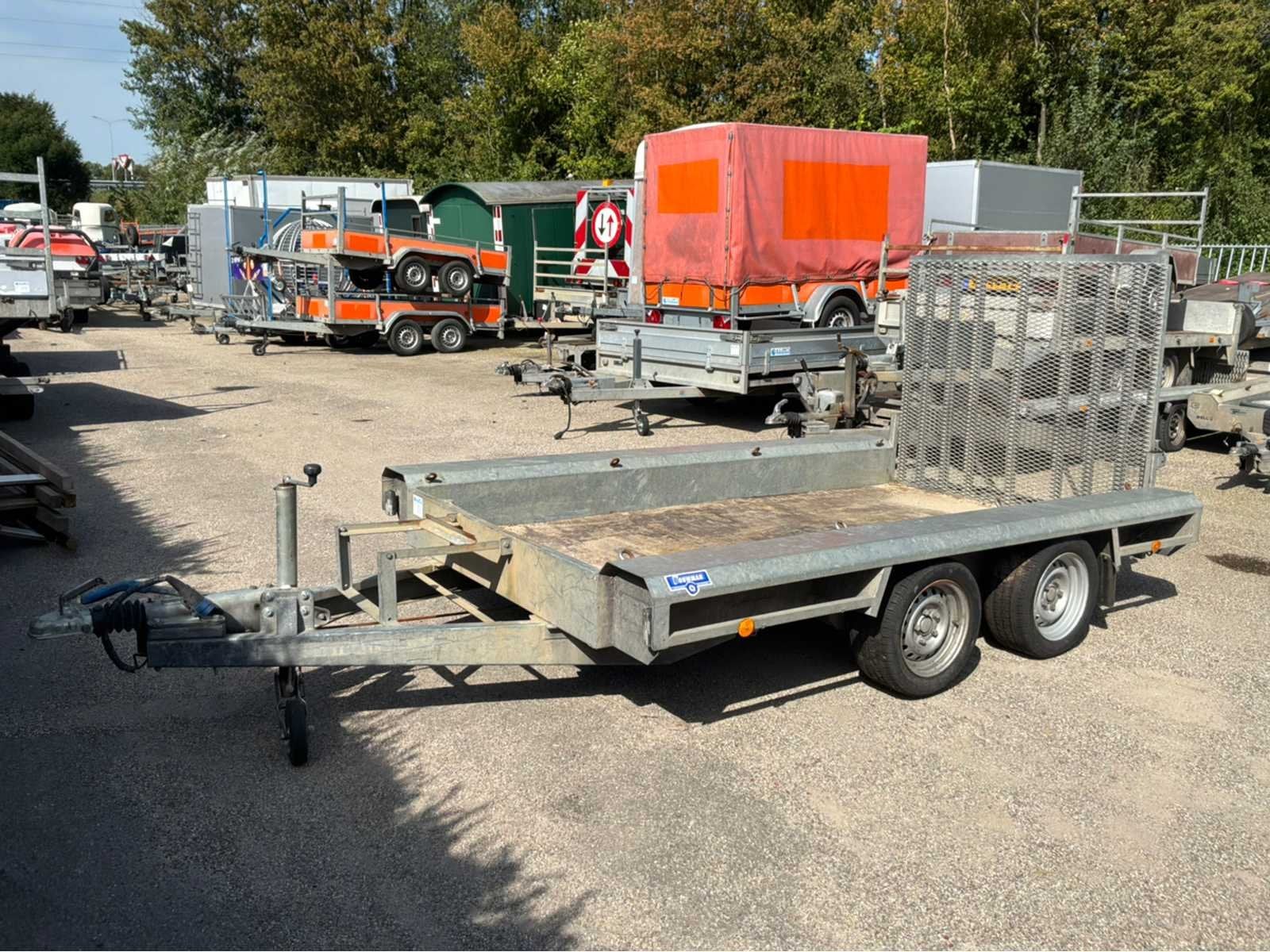 2018 Vlemmix MACHINETRANSPORTER Aanhangwagen, Gebruikt