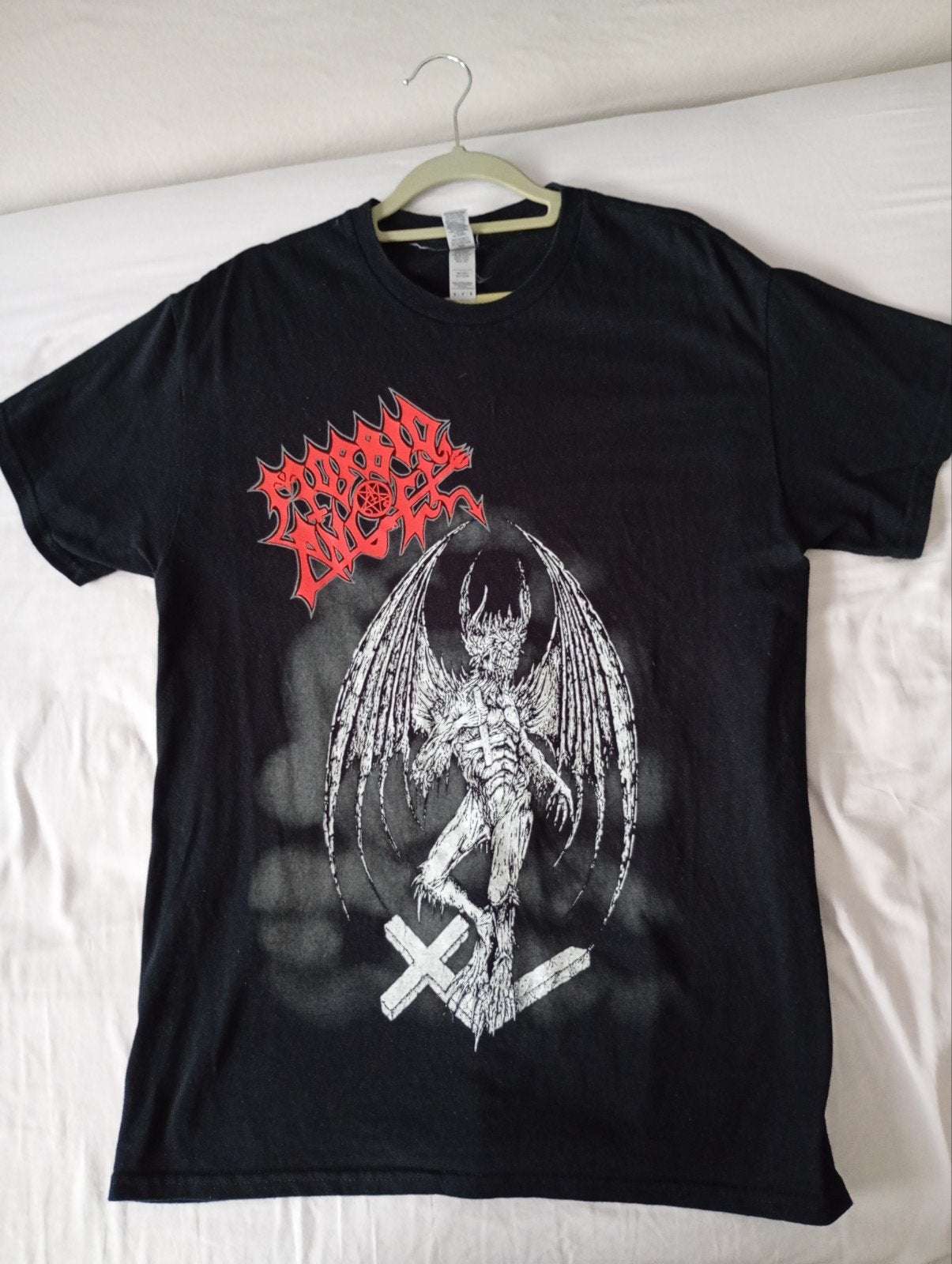 Morbid Angel T-shirt - Maat M - Death Metal Band Shirt, Maat 48/50 (M), Zwart, Ophalen of Verzenden, Morbid Angel