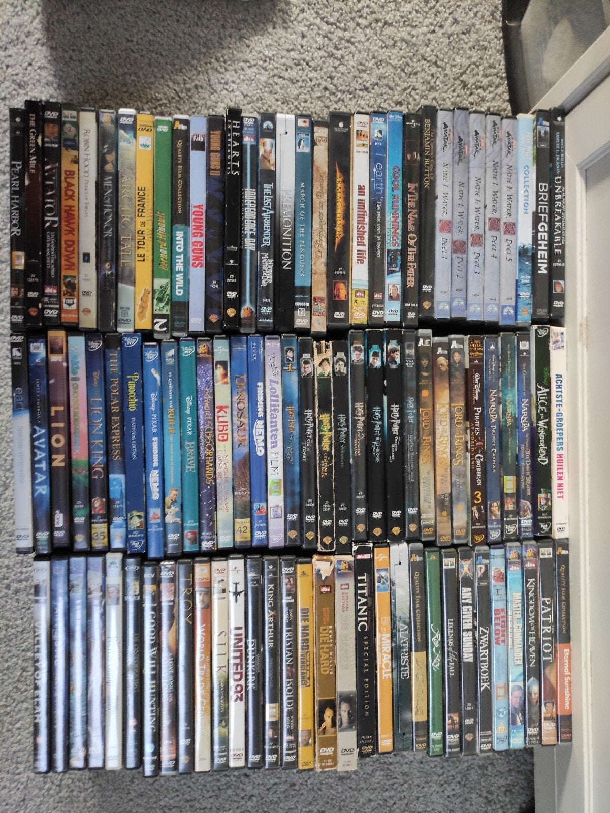 95x dvd diverse films, Alle leeftijden, Ophalen of Verzenden, Zo goed als nieuw
