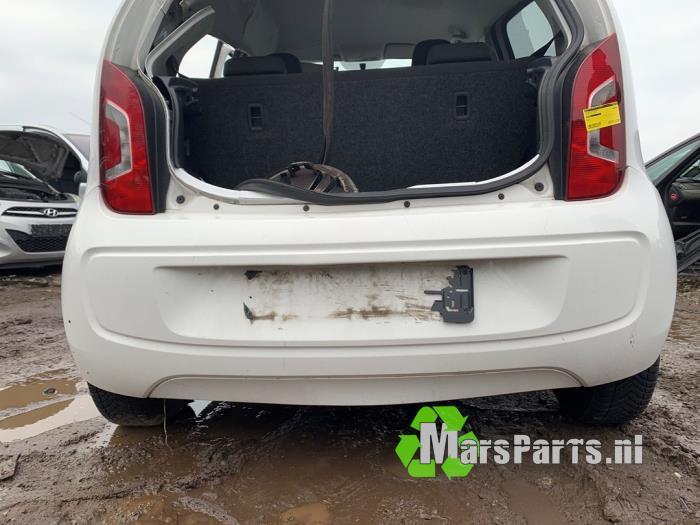 Achterbumper van een Volkswagen UP, Gebruikt, -, Volkswagen, -
