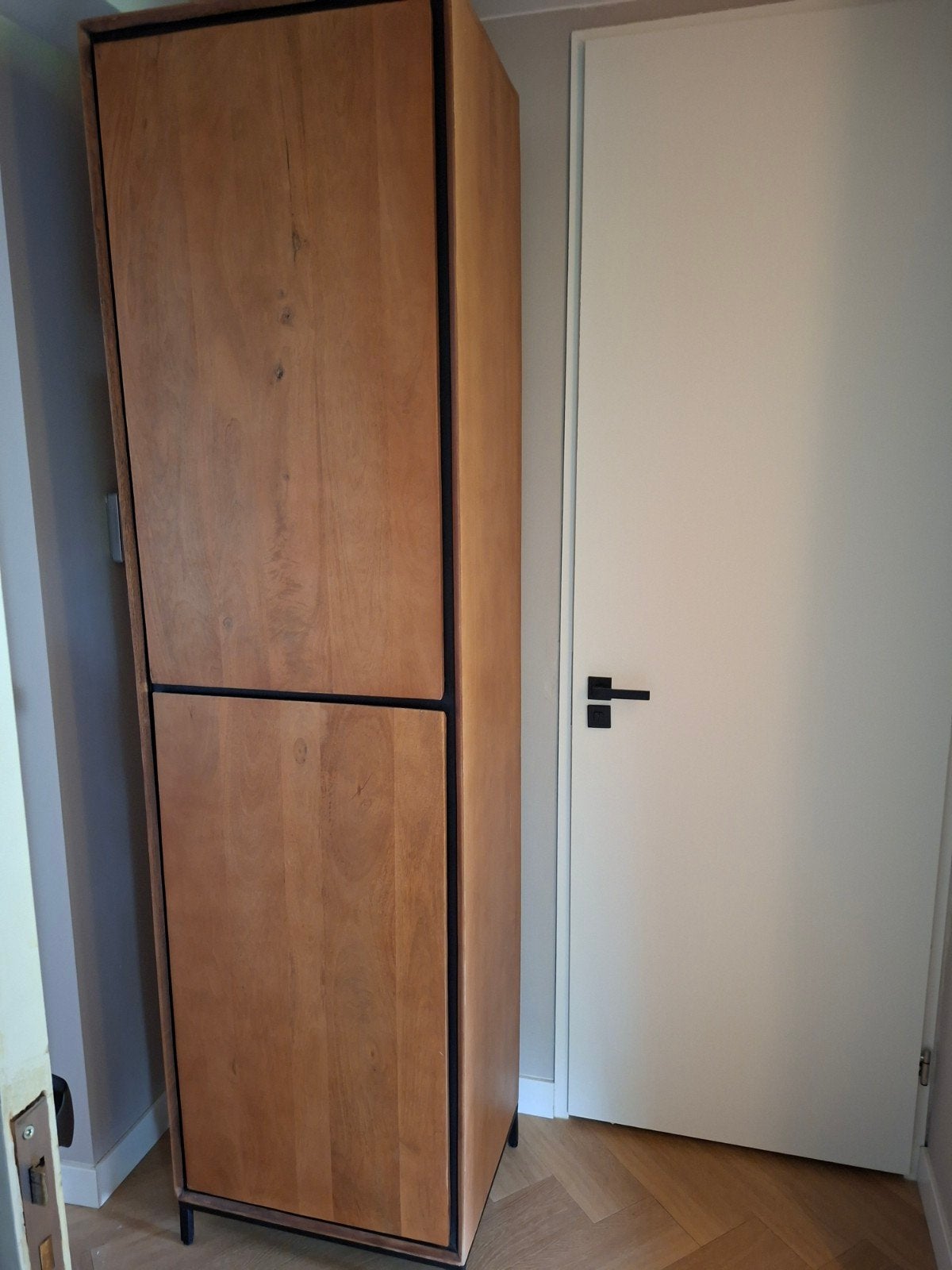 Nieuwe mango houten kast te koop, Ophalen, Nieuw, 25 tot 50 cm
