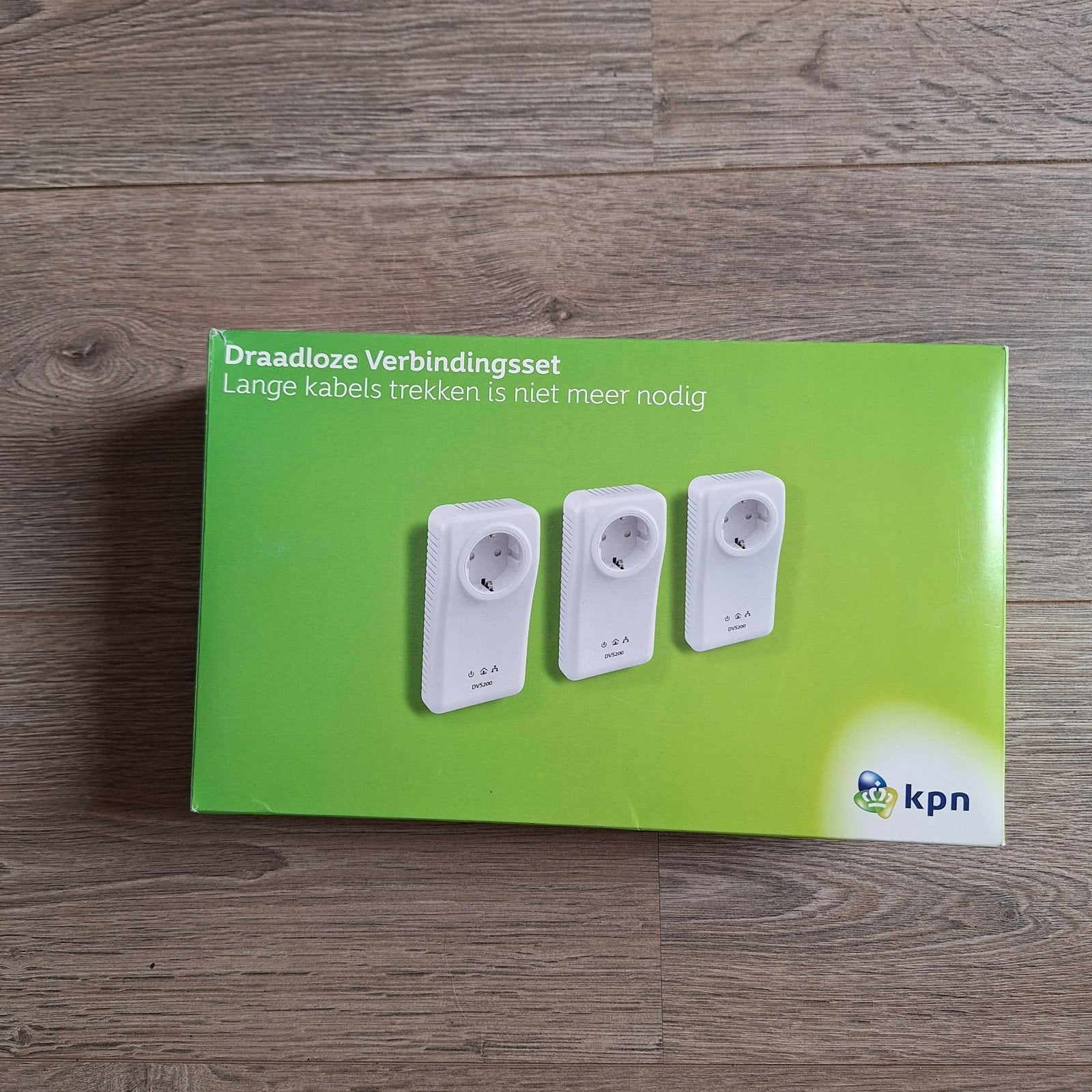 KPN Draadloze Verbindingsset DVS200 - Powerline Adapters, Computers en Software, Netwerk switches, Ophalen