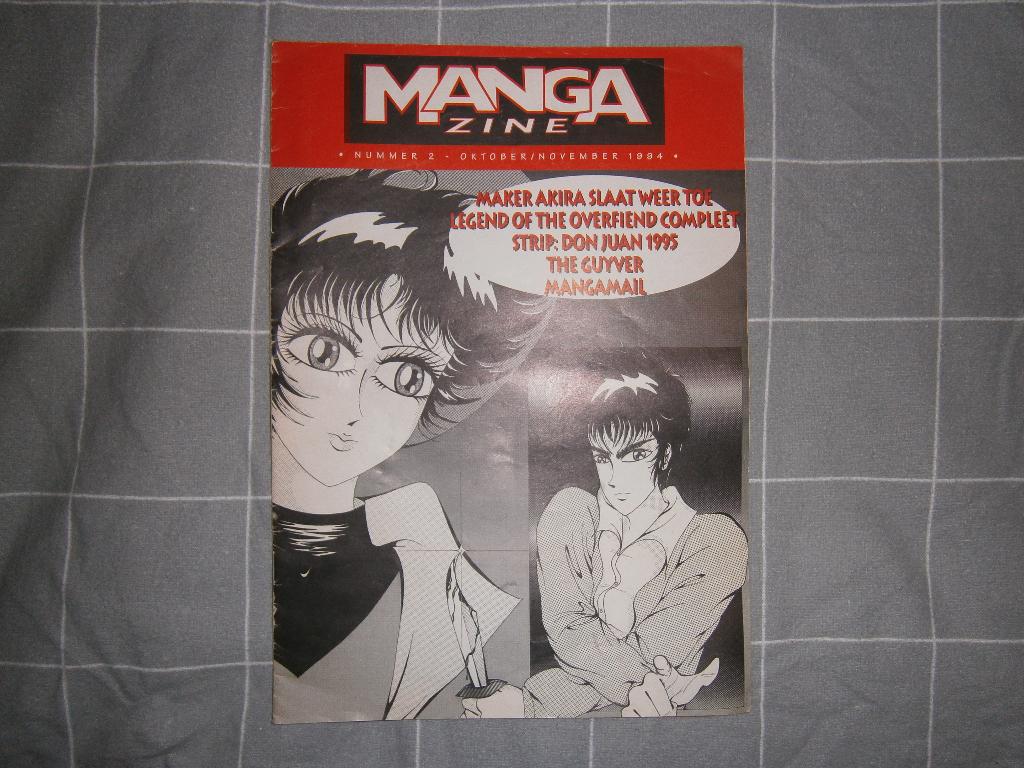 Mangazine nr. 2 (1994) – Nederlandstalig Manga / Anime, Boeken, Eén stripboek, Redactie Mangazine, Ophalen, Gelezen