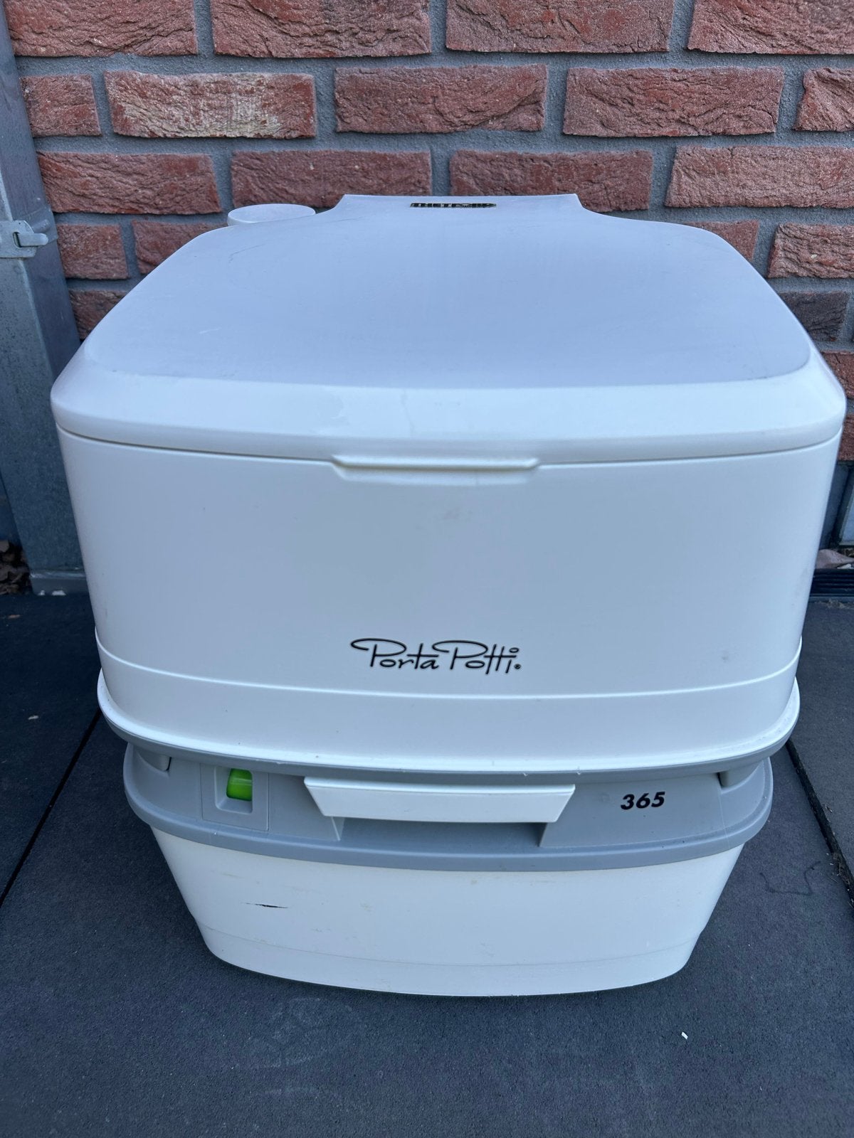 Porta Potti 365 mobiel toilet, Ophalen, Gebruikt