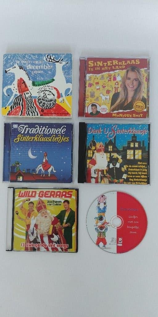 Zes CD's met de bekende sinterklaas liedjes, Ophalen of Verzenden, Gebruikt