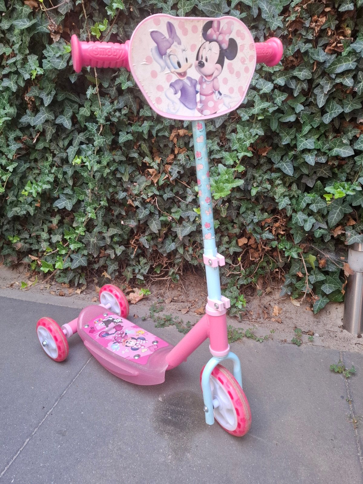 Minnie Mouse Kinderstep - Roze met 3 Wielen, Fietsen en Brommers, Steps, Ophalen, Gebruikt, Gewone step, Smoby