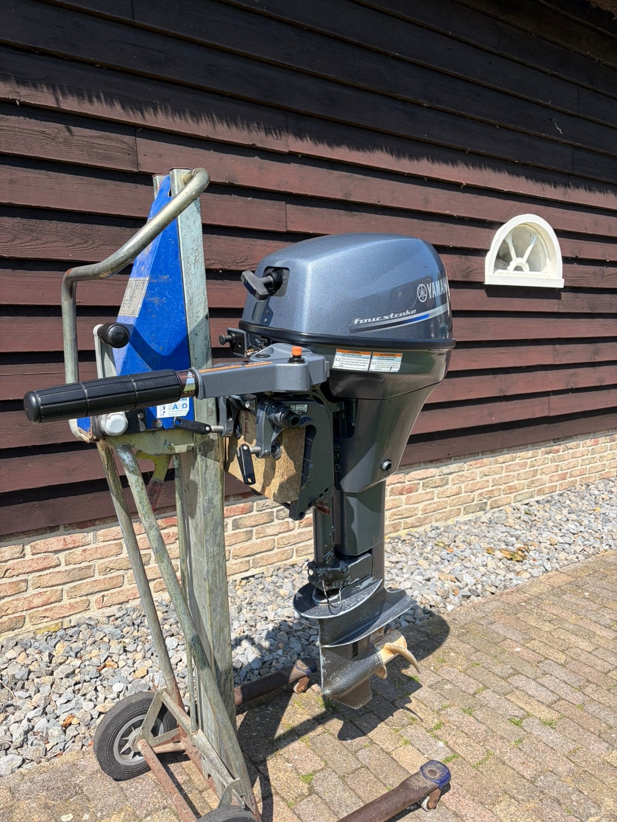 Yamaha 9.9 PK 4-takt Buitenboordmotor (2012) – Langstaart, Watersport en Boten, Buiten- en Binnenboordmotoren, Ophalen, Gebruikt