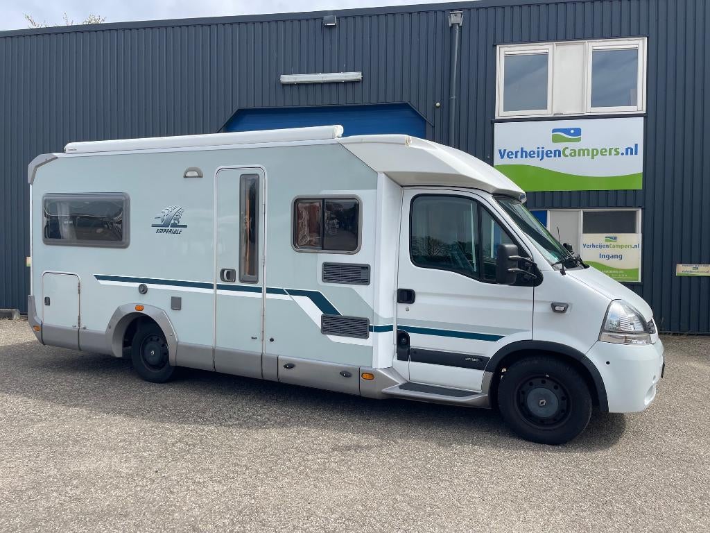 Weinsberg Imperiale 670 ME met LENGTEBEDDEN, weinig km!!, Weinsberg, Ringverwarming, 6 tot 7 meter, Bedrijf