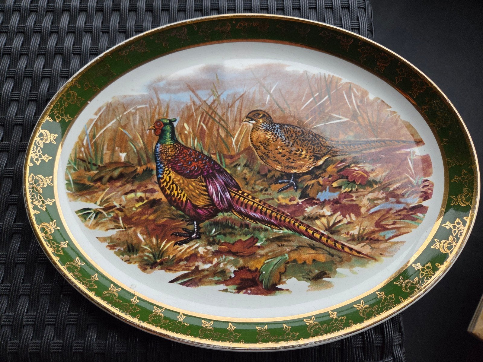 Vintage Wetherby Royal Falcon Ware Fazanten Schaal, Ophalen of Verzenden