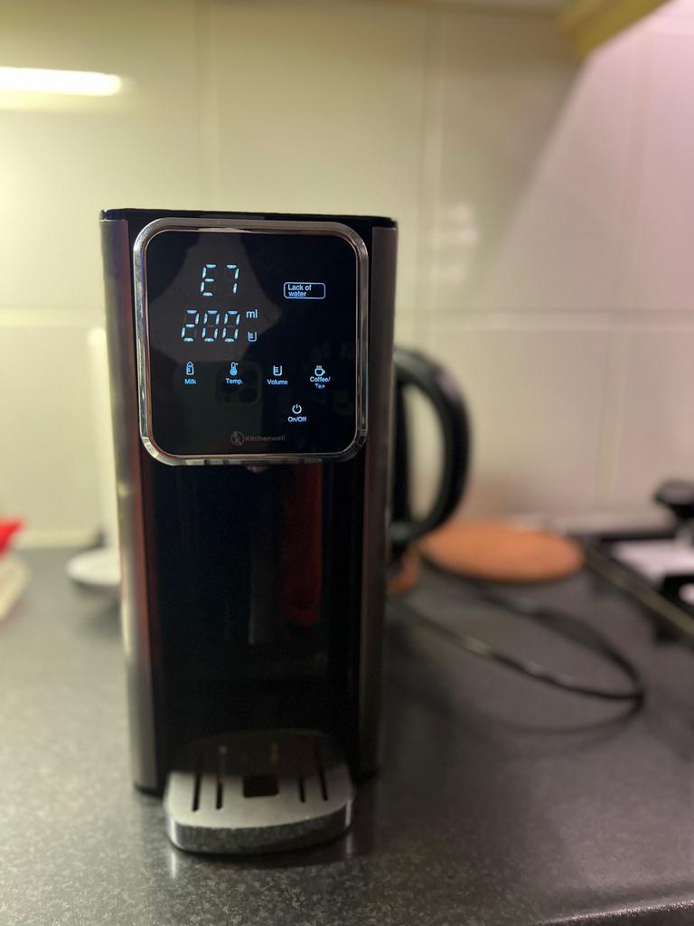 Water dispenser, 2 liter of meer, Ophalen of Verzenden, Zo goed als nieuw, Rvs