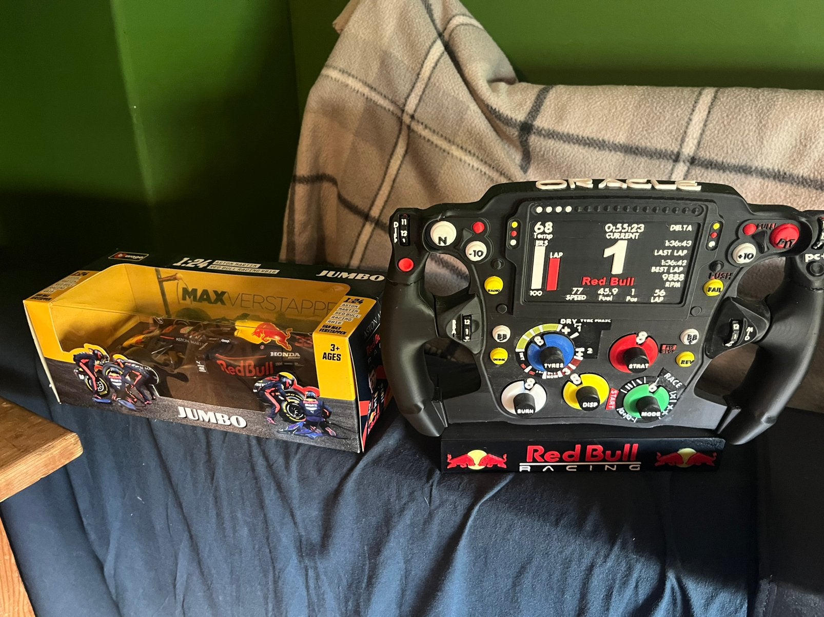 Max verstappen stuur en auto, Kinderen en Baby's, Ophalen of Verzenden