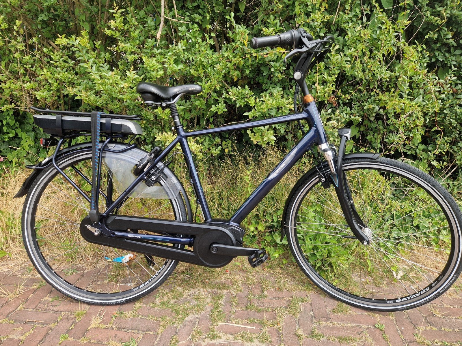 ELEKTRISCHE FIETS BATAVUS WAYZ(BOSCH MIDDEN MOTOR)WEINIG KM, 53 tot 57 cm, Ophalen, Zo goed als nieuw, Batavus