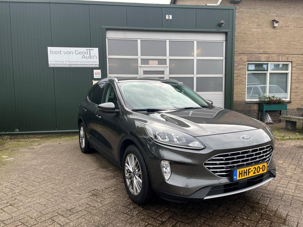 Ford Kuga 2.5 PHEV Titanium 2x Camera Stoelverwarming V + A, Auto's, Ford, Gebruikt, Euro 6, 4 cilinders, Plug-in hybride